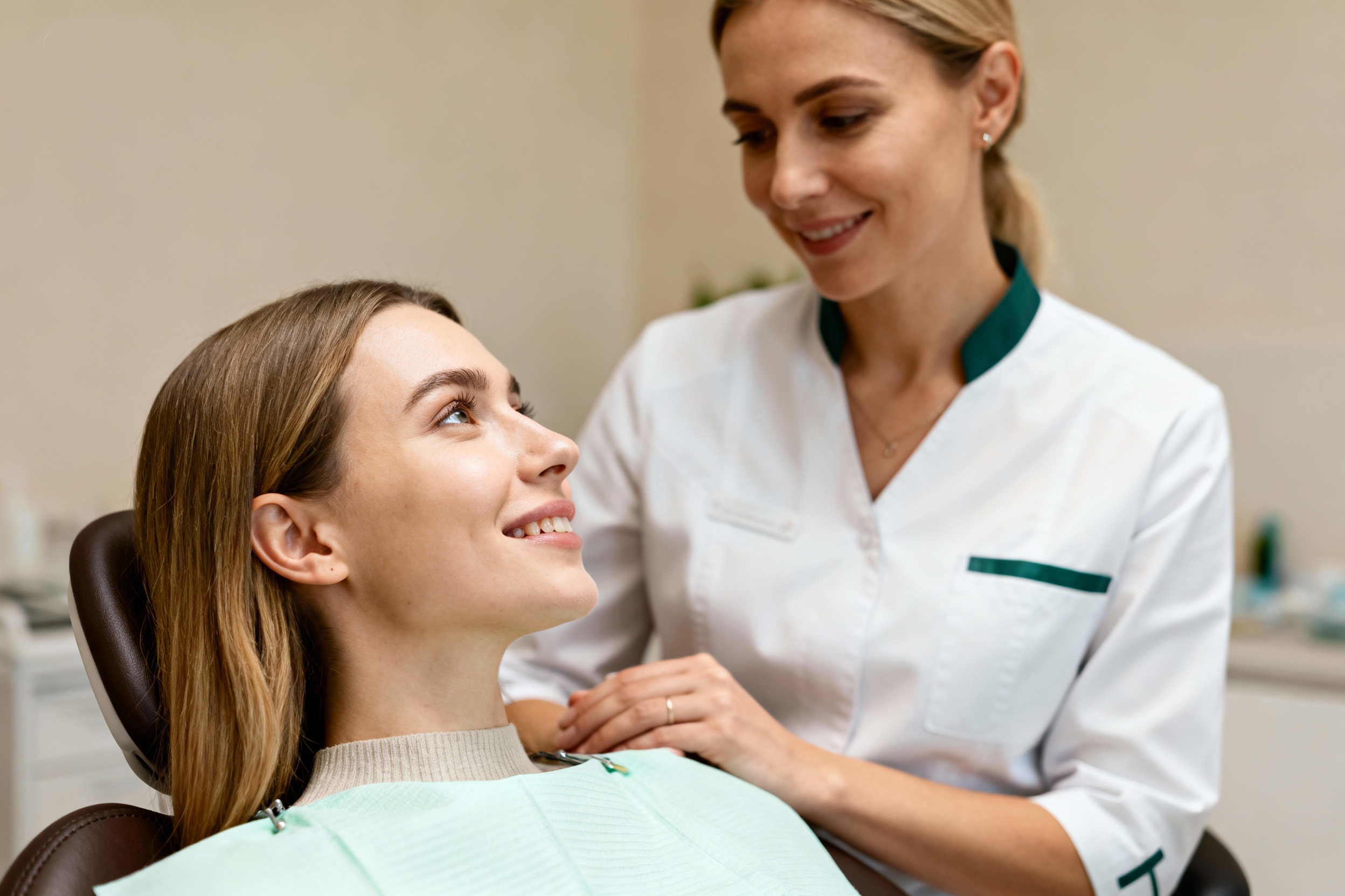 Îngrijire dentară holistică într-o clinică premium, bazată pe grijă, profesionalism și respect pentru pacient